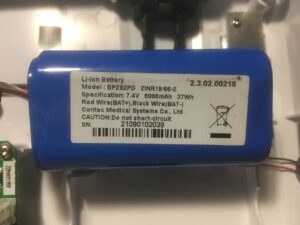 диагностика шприцевого дозатора BYZ-810 аккумулятор