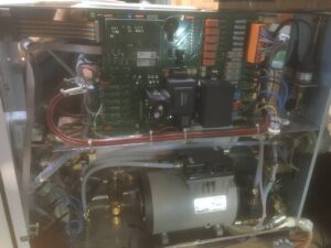 диагностика автоклава Melag Euroklav 23 VS+ питание