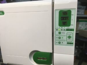 автоклав Getidy 23L проходит цикл после ремонта